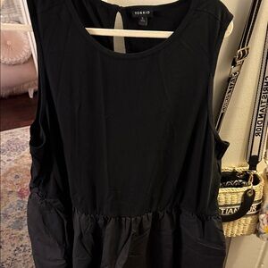 Torrid Black Sleeveless Dress